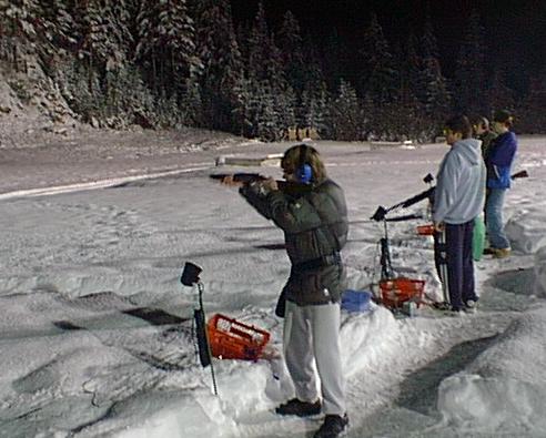 Shooting in the Snow