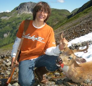 Joe with buck